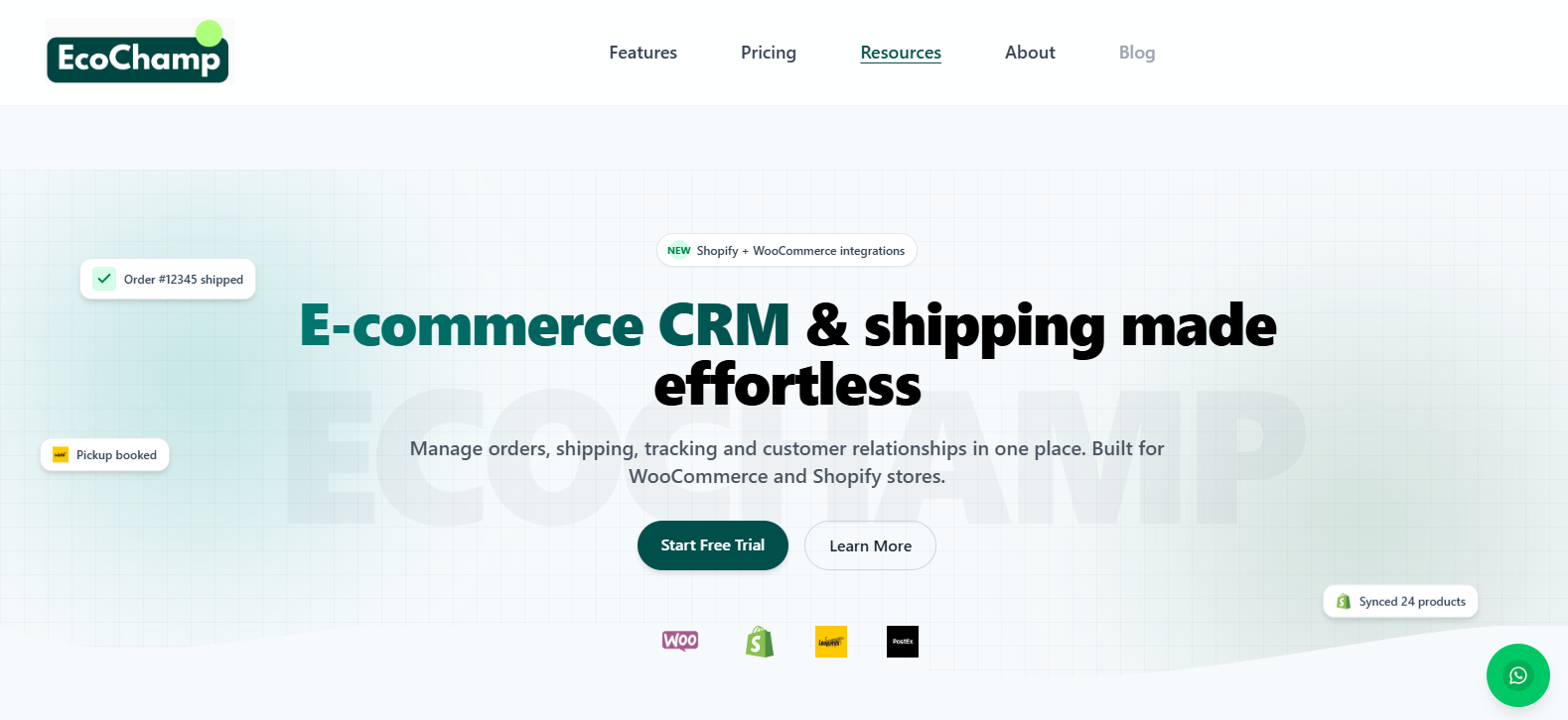 Explore EcoChamp Feature